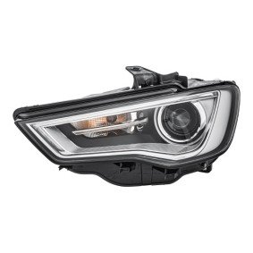 Priekšējais lukturis, kreisais, bi-ksenons (LED, D3S, PSY24W), Audi A3 (8V) 2012–2016
