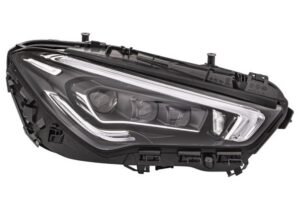 Priekšējais lukturis, labais, Matrix LED (adaptīvā priekšējā apgaismojuma sistēma), Mercedes-Benz CLA (C118) 2019–