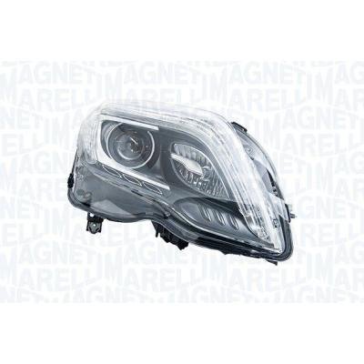 Priekšējais lukturis, kreisais, bi-ksenons (ar līkumu apgaismojumu), Mercedes-Benz GLK-klase (X204) 2012–2015, Magneti Marelli