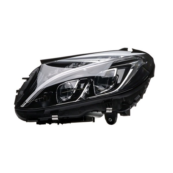 Priekšējais lukturis, kreisais, LED (ar līkumu apgaismojumu), Mercedes-Benz C-klase (W205) 2013–2021
