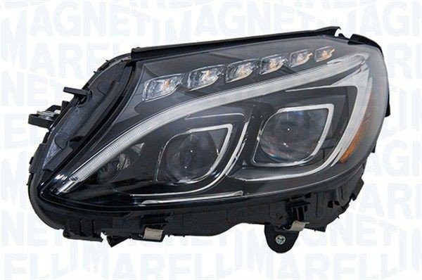 Priekšējais lukturis, kreisais, LED (ar līkumu apgaismojumu), Mercedes-Benz C-klase (W205) 2013–2021