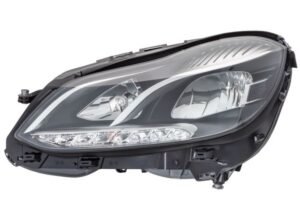 Priekšējais lukturis, kreisais, LED (H7), Mercedes-Benz E-klase (W212) 2013–2016