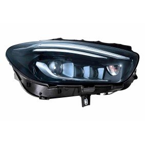 Priekšējais lukturis, labais, Matrix LED (ar dinamisko līkumu apgaismojumu), Mercedes-Benz B-klase (W247) 2018–