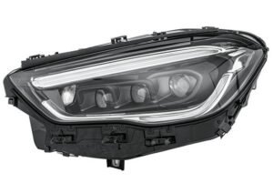 Priekšējais lukturis, kreisais, Matrix LED (ar dinamisko līkumu apgaismojumu), Mercedes-Benz GLA (H247) 2020–