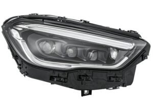 Priekšējais lukturis, labais, Matrix LED (ar dinamisko līkumu apgaismojumu), Mercedes-Benz GLA (H247) 2020–
