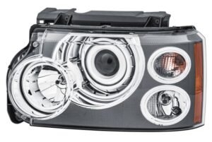 Priekšējais lukturis, kreisais, bi-ksenons (H8, D1S/H7, PY21W, W5W, ar dinamisko līkumu apgaismojumu), Land Rover Range Rover (III, L322) 2002–2009