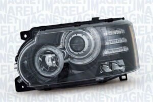 Priekšējais lukturis, labais, bi-ksenons (D3S/H7, adaptīvā pagrieziena gaisma, LED dienas gaismas), Land Rover Range Rover (III, L322) 2009–2012
