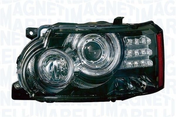 Priekšējais lukturis, labais, bi-ksenons (D3S/H7/LED, komplektā ar spuldzēm), Land Rover Range Rover (III, L322) 2009–2012