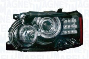 Priekšējais lukturis, kreisais, bi-ksenons (D3S/H7, ar LED dienas gaismām), Land Rover Range Rover (III, L322) 2009–2012