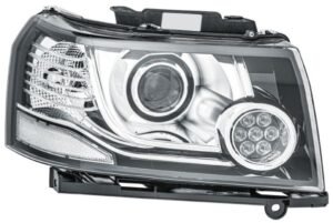 Priekšējais lukturis, labais, halogēns (HB3, ar LED dienas gaitas lukturi), Land Rover Freelander 2 (L359)